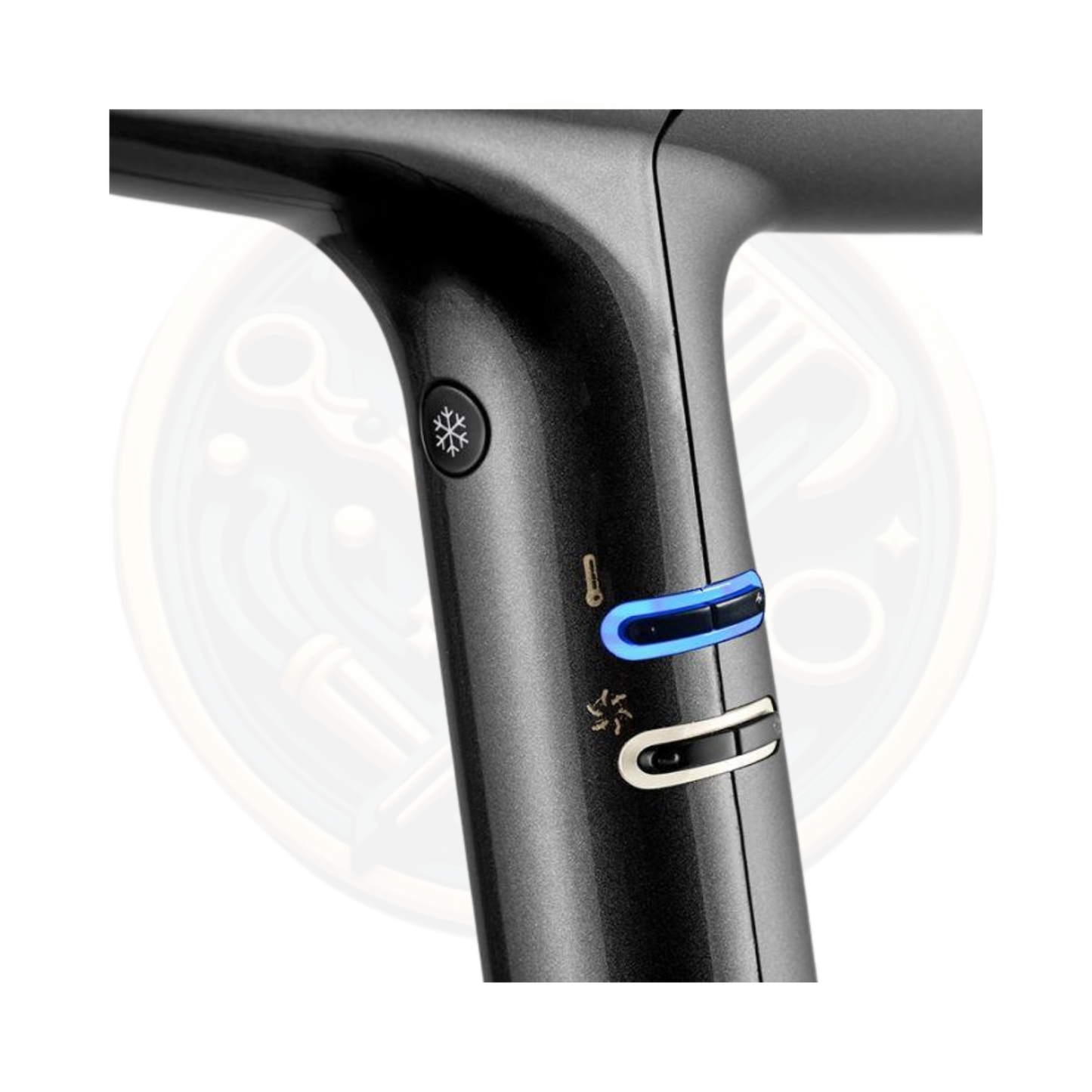 Find the BaByliss PRO Falco High Speed Dryer GREY GOLD Blue available for sale and to buy from bestbarbersupplies.co.uk based in Whitechapel, East London, UK