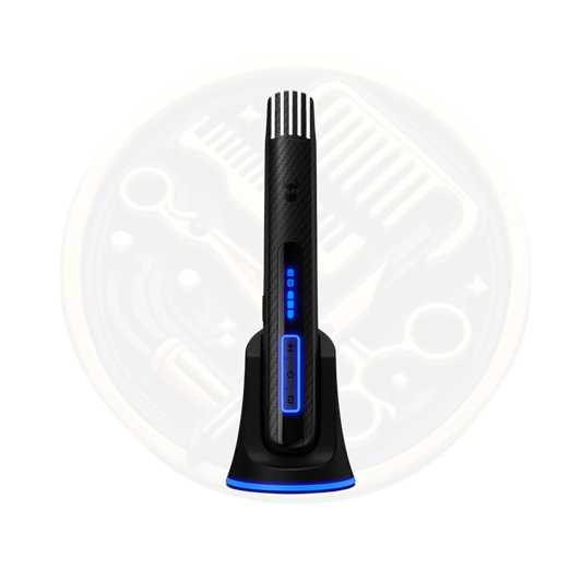 Find the Carbon X Heated Beard Straightener Brush available for sale and to buy from bestbarbersupplies.co.uk based in Whitechapel, East London, UK