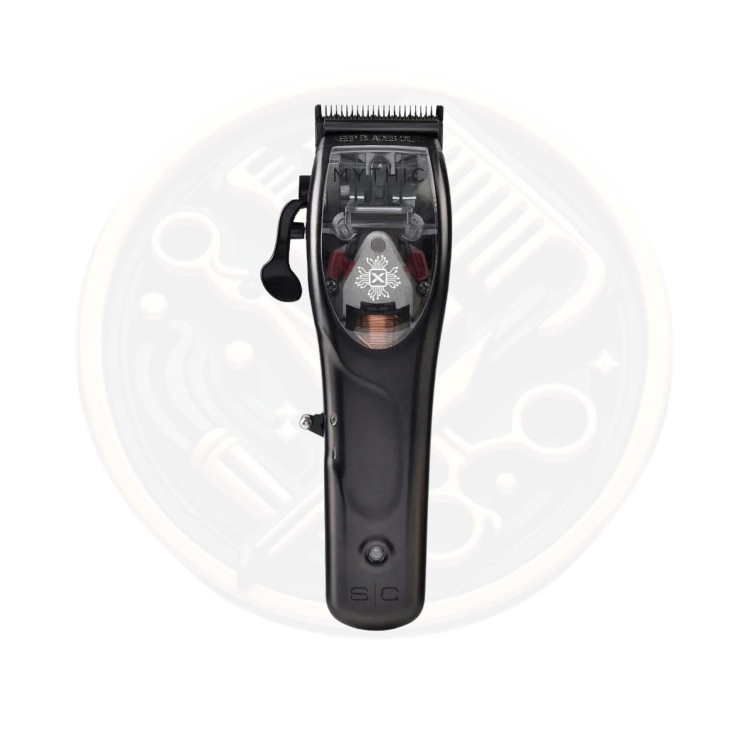 Find the SC StyleCraft Mythic Professional 9V Microchipped Magnetic Motor Metal Clipper available for sale and to buy from bestbarbersupplies.co.uk based in Whitechapel, East London, UK