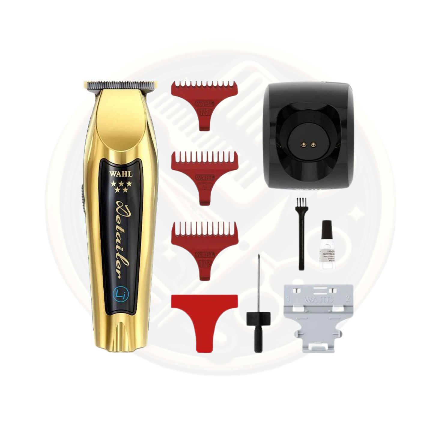 Find the WAHL 5* Cordless Detailer Gold available for sale and to buy from bestbarbersupplies.co.uk based in Whitechapel, East London, UK