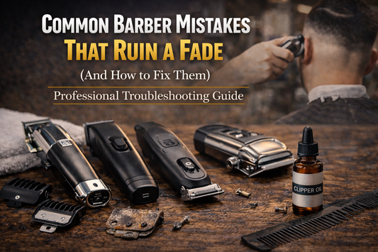 Common Barber Mistakes That Ruin a Fade (And How to Fix Them)