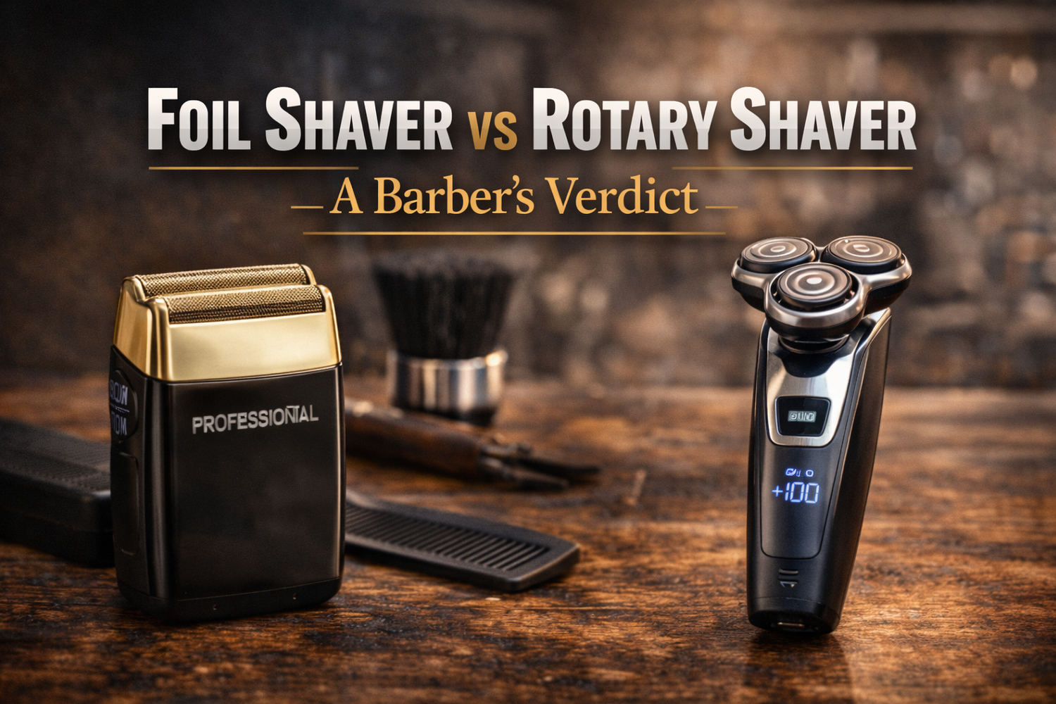 The Ultimate Showdown Foil Shaver Vs Rotary Shaver Which King Will Claim Your Throne