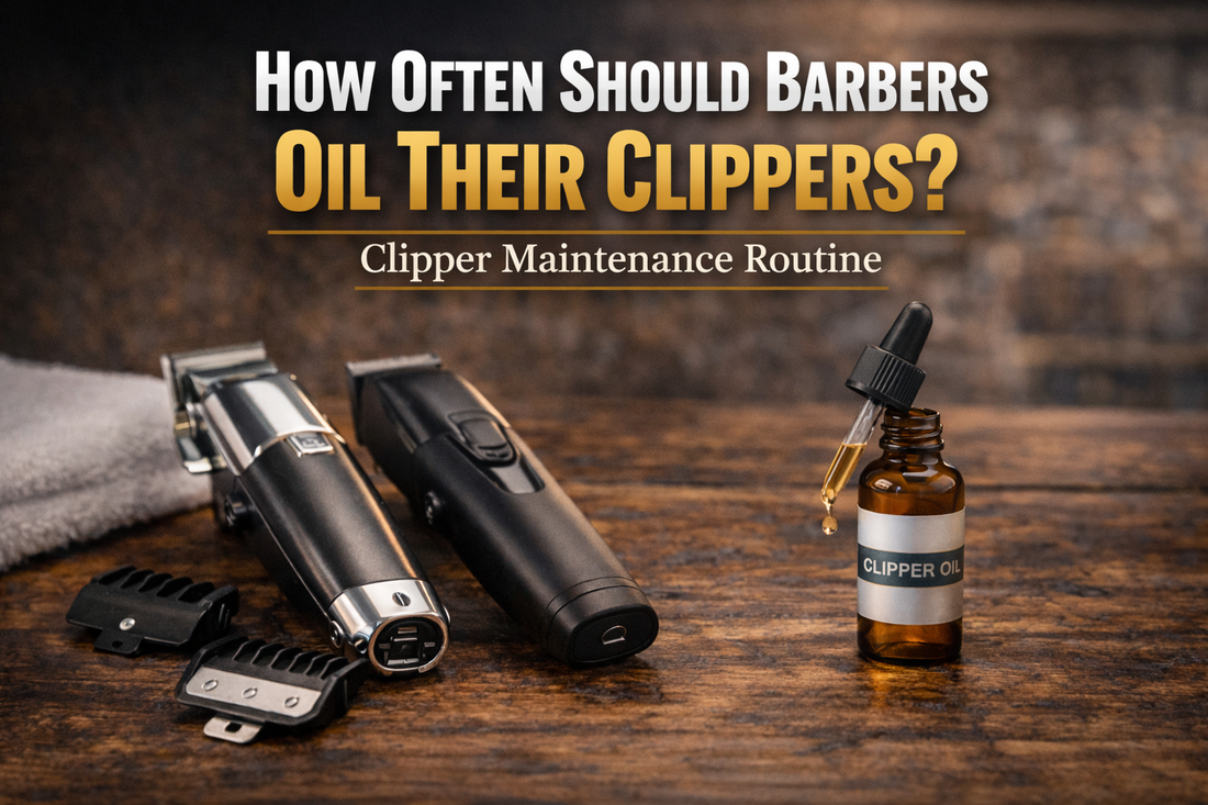 How Often Should Barbers Oil Their Clippers?