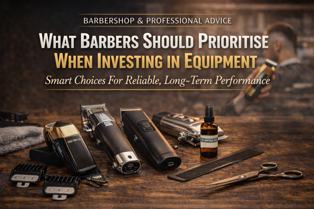 What Barbers Should Prioritise When Investing in Equipment