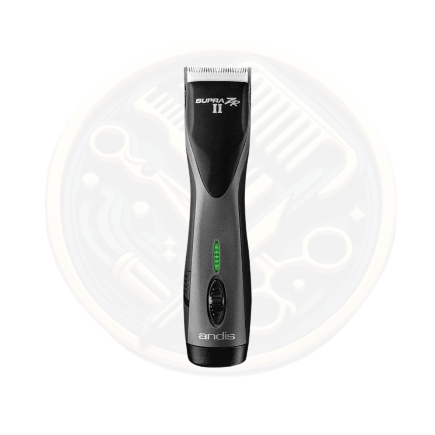 Find theANDIS Supra ZR II Cordless Detachable Blade Clipper Black Front available for sale and to buy from bestbarbersupplies.co.uk based in Whitechapel, East London, UK