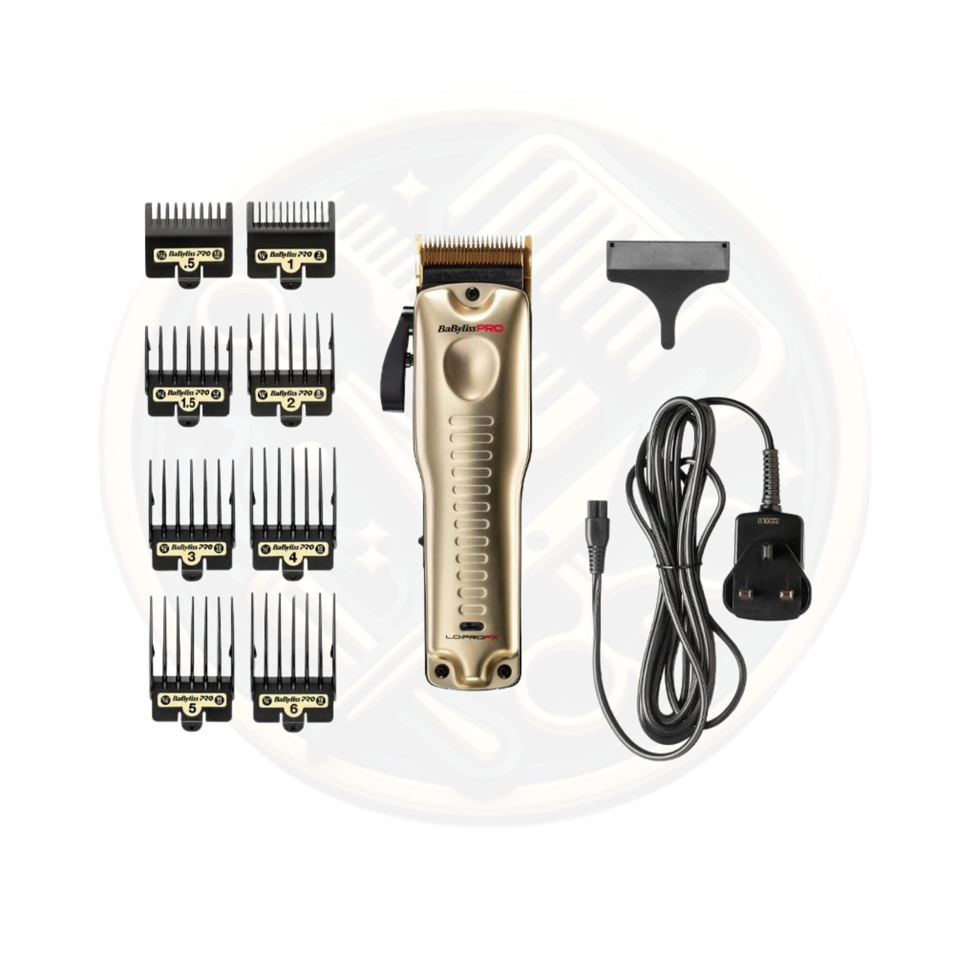 Find the BaByliss PRO LO-PRO FX Cordless Clipper Gold available for sale and to buy from bestbarbersupplies.co.uk based in Whitechapel, East London, UK