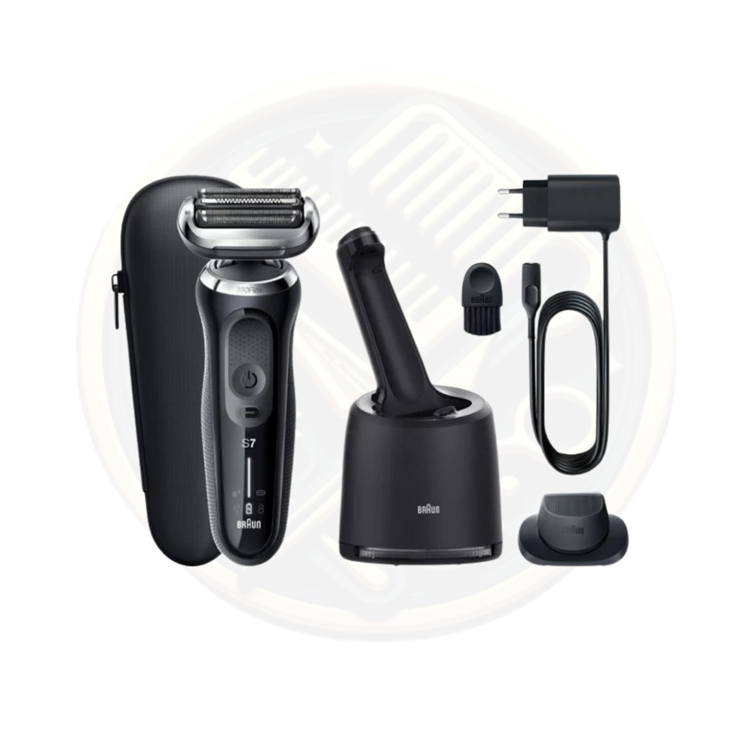 Find the Braun Series 8 Shaver 8567S Black available for sale and to buy from bestbarbersupplies.co.uk based in Whitechapel, East London, UK