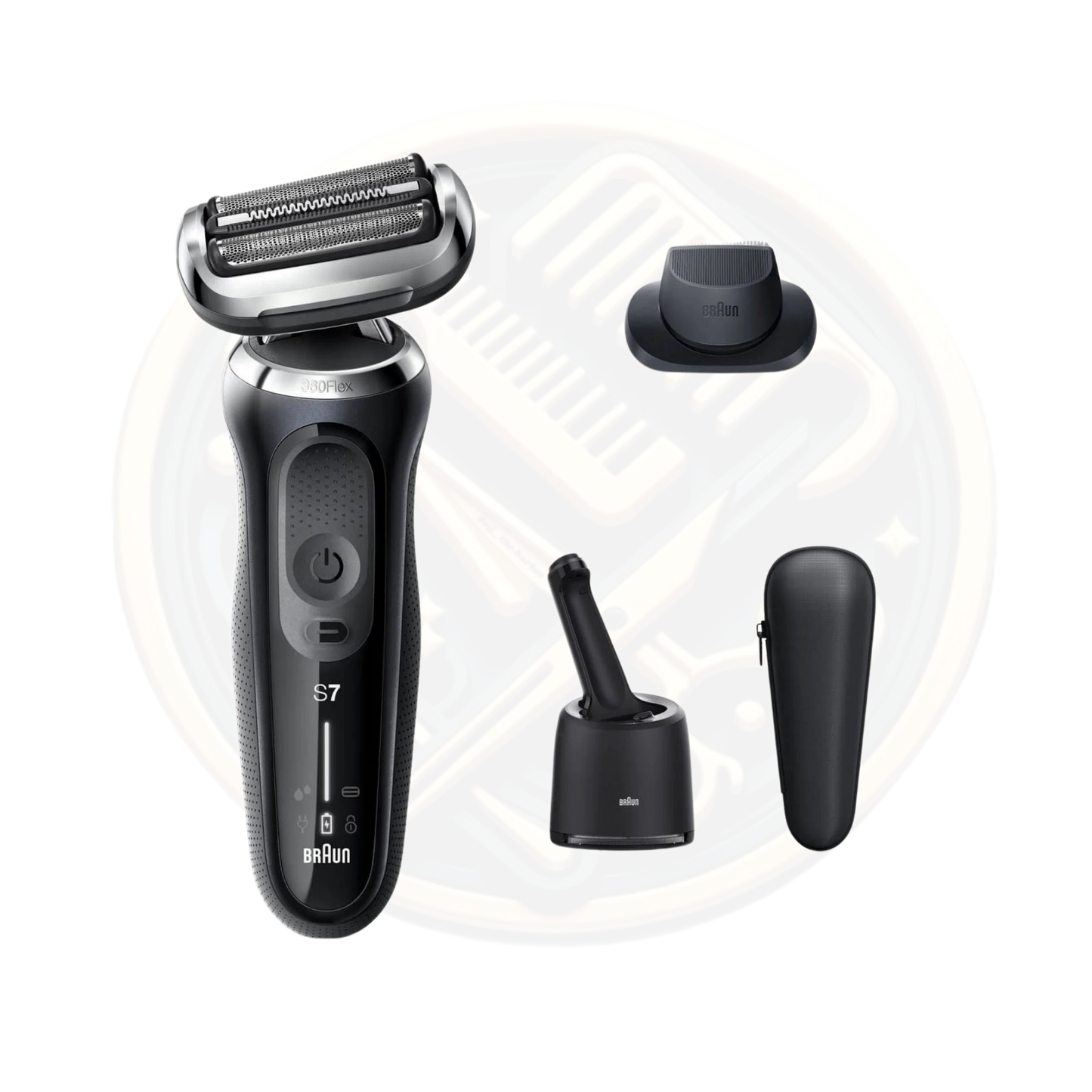 Find the Braun Series 8 Shaver 8567S Black available for sale and to buy from bestbarbersupplies.co.uk based in Whitechapel, East London, UK