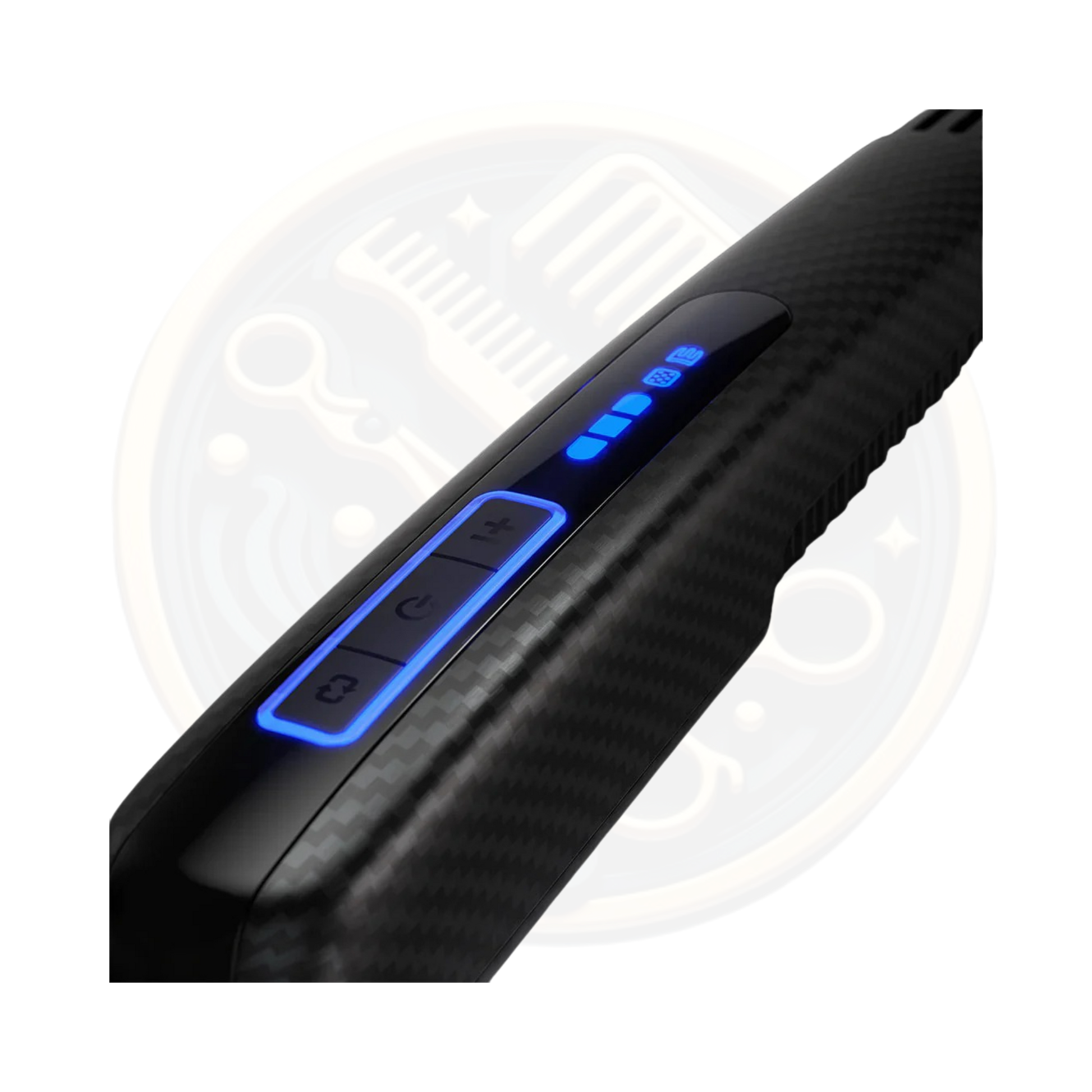 Find the Carbon X Heated Beard Straightener Brush available for sale and to buy from bestbarbersupplies.co.uk based in Whitechapel, East London, UK