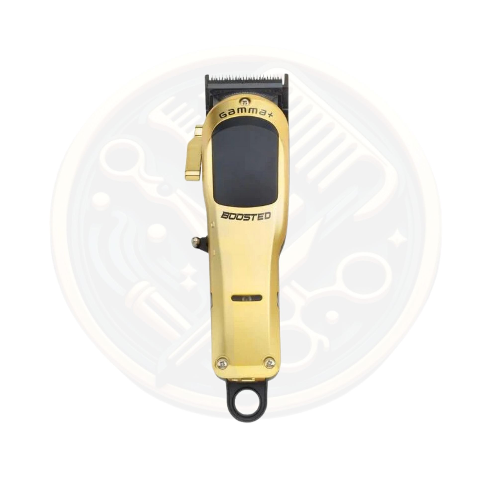 Find the Gamma+ Boosted Modular Super Torque Motor Clipper Gold available for sale and to buy from bestbarbersupplies.co.uk based in Whitechapel, East London, UK