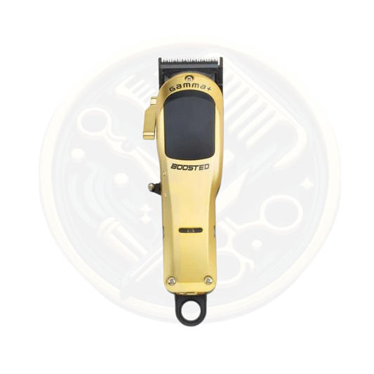 Find the Gamma+ Boosted Modular Super Torque Motor Clipper Gold available for sale and to buy from bestbarbersupplies.co.uk based in Whitechapel, East London, UK
