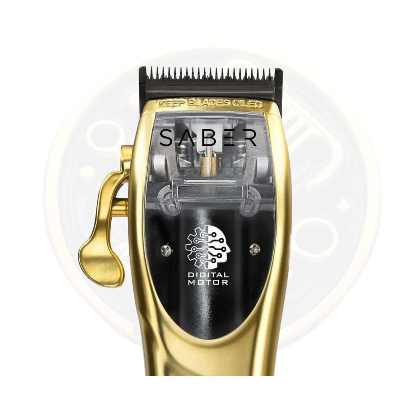 Find the SC StyleCraft Saber Cordless Digital Brushless Motor Metal Clipper Gold available for sale and to buy from bestbarbersupplies.co.uk based in Whitechapel, East London, UK