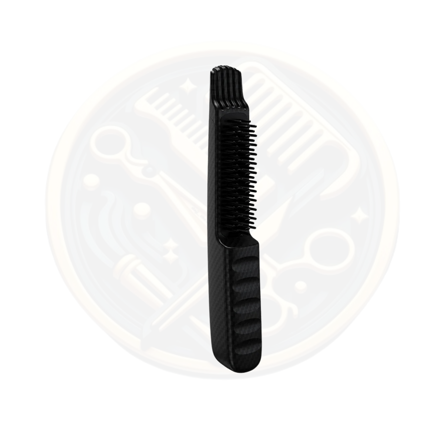 Find the Carbon X Heated Beard Straightener Brush available for sale and to buy from bestbarbersupplies.co.uk based in Whitechapel, East London, UK