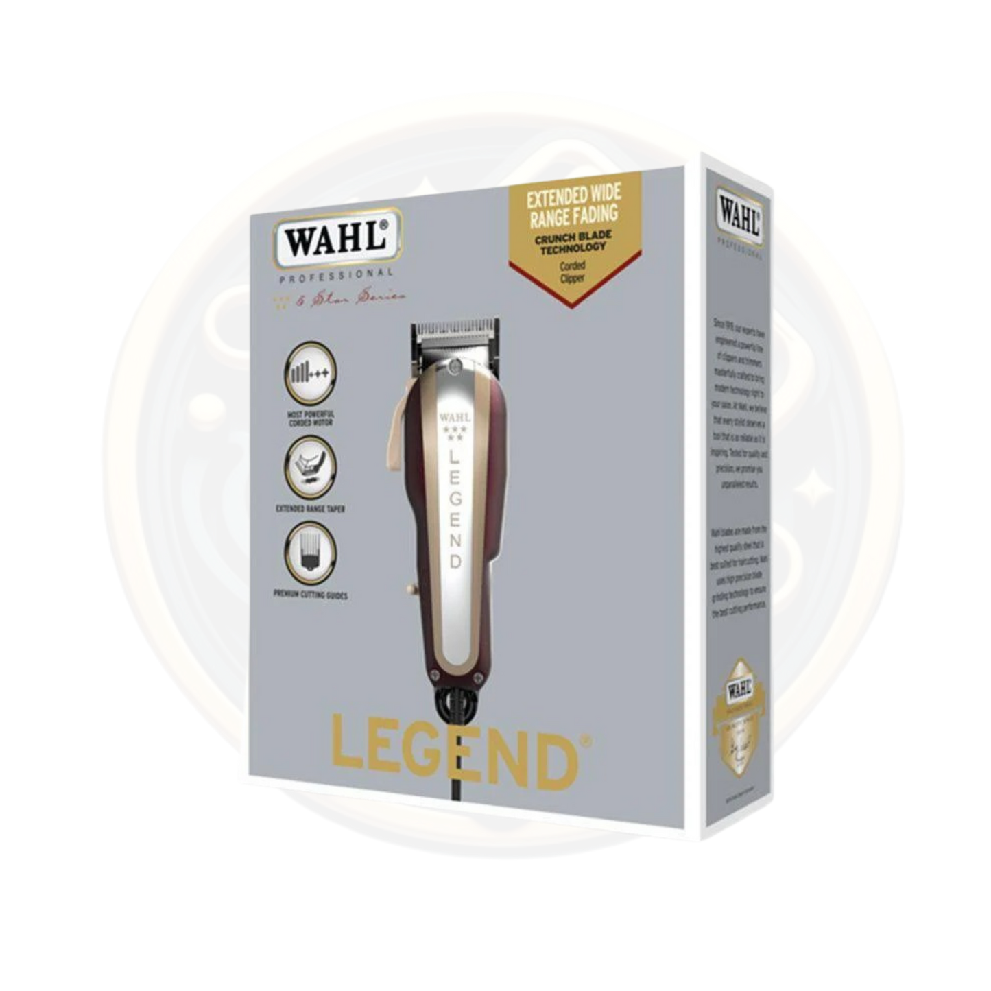 WAHL 5* Legend Corded Clipper [RED & GOLD]