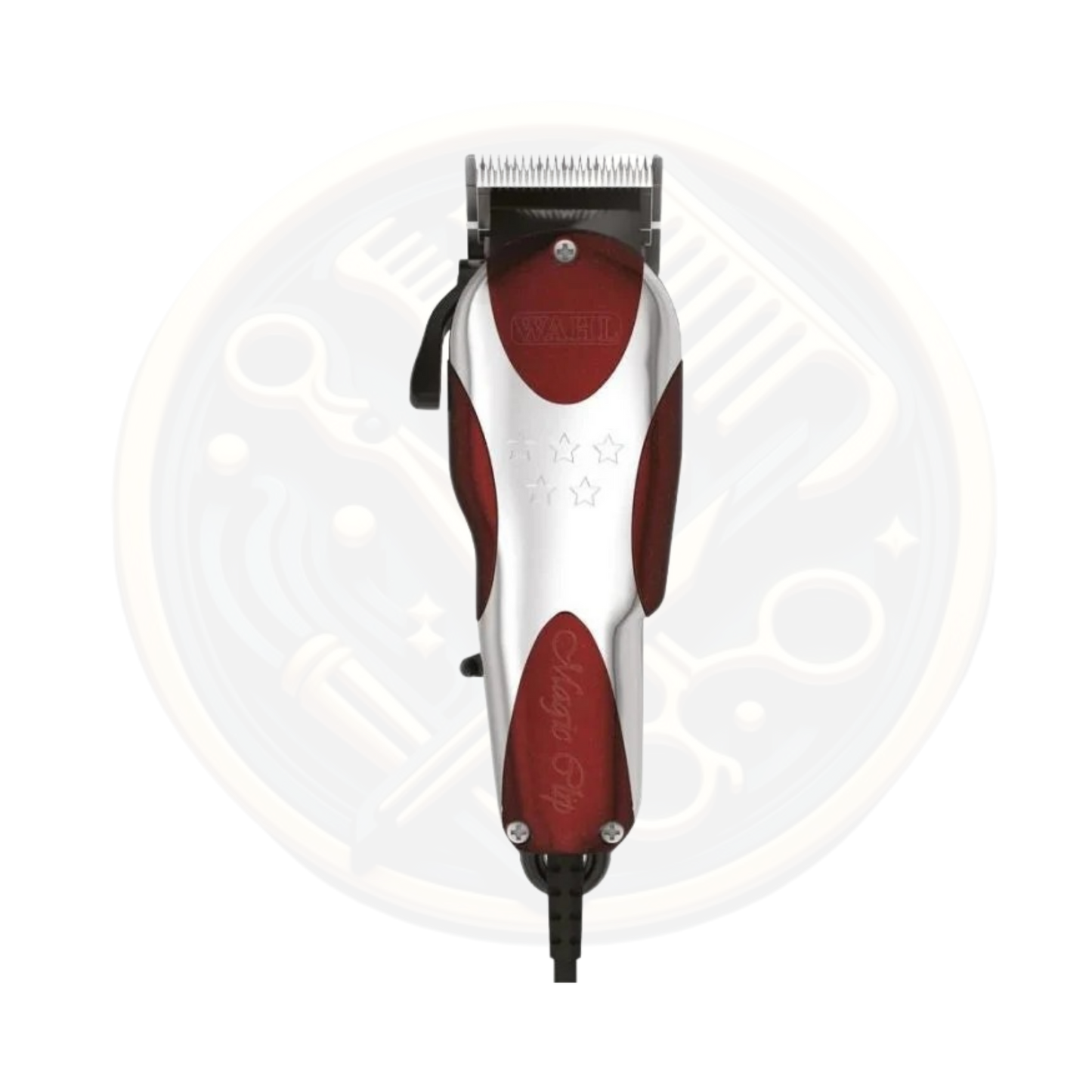 WAHL 5* Magic Clip Corded Clipper [RED & SILVER]