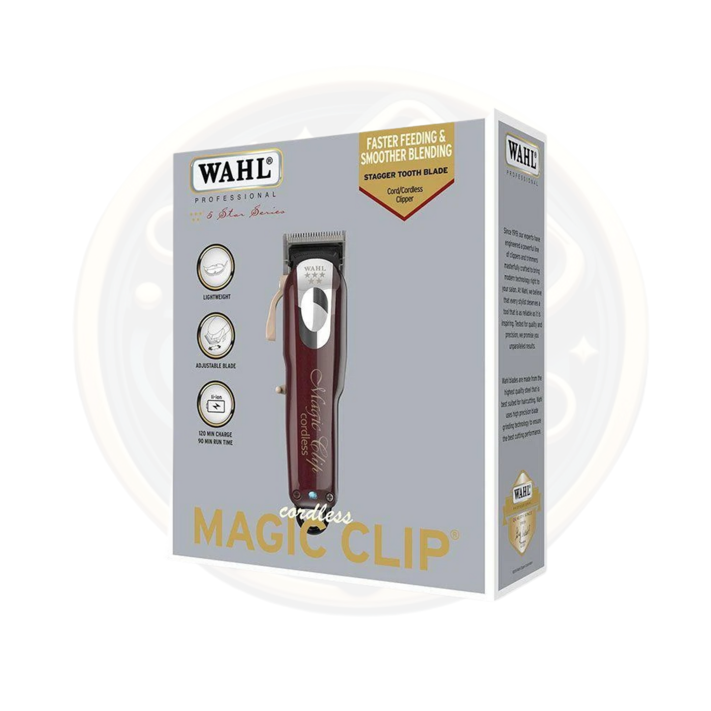 WAHL 5* Magic Clip Cordless Clipper [RED]